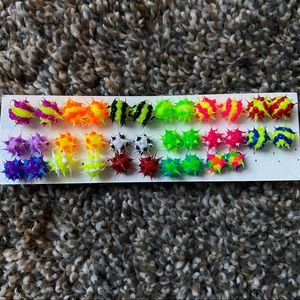 Spikey earrings
